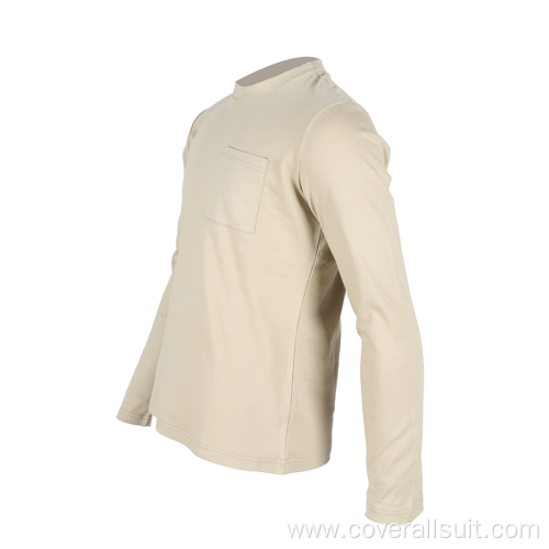 FR Shirts Flame Retardant Cotton Men'S Drill Shirt For Workwear Supplier